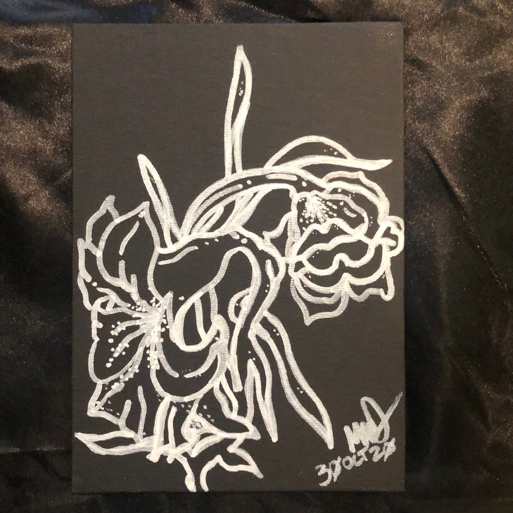 ToadLeNior original Art Canvas
